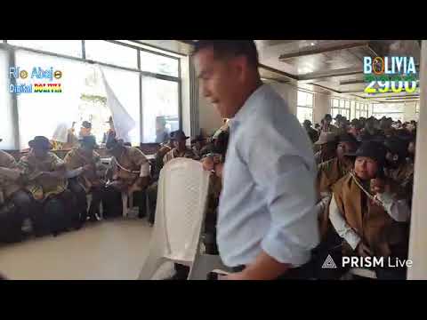 Rendición Pública de Cuentas en el Municipio de Mecapaca La Paz.