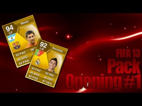 FIFA 13 Ultimate Team Live Pack Opening #1 : Die ersten Packs! HD [DEUTSCH]