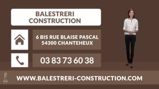 preview picture of video 'Entreprise du bâtiment - Lunéville (54) - BALESTRERI CONSTRUCTION'