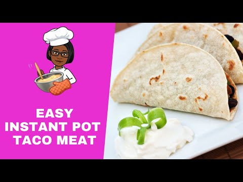 Instant Pot Taco Meat