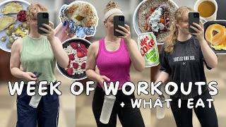 A Week of Gym Workouts (my current split + what I eat before and after a lift)