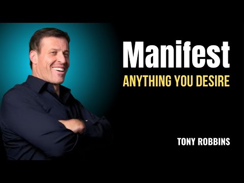 Manifest Anything You Desire || tony robbins || best motivational speech