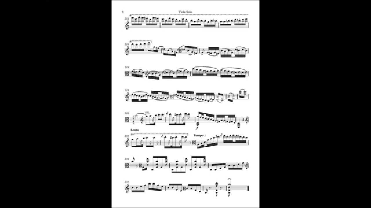 Accardo - Paganini Sonata per la Grand Viola (Sheet Music)