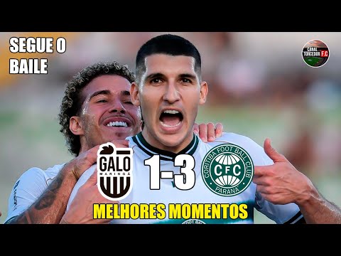 Gols e lances de Galo Maringá x Coritiba