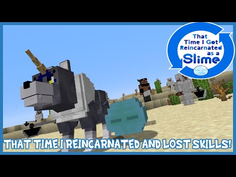 The True Gingershadow - I REINCARNATED AND LOST SKILLS! Minecraft That Time I Got Reincarnated As A Slime Mod Episode 10