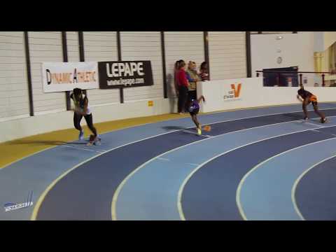 200m – Finale 6 – ESF – Championnat Regionaux 21/01/2018 – Eaubonne