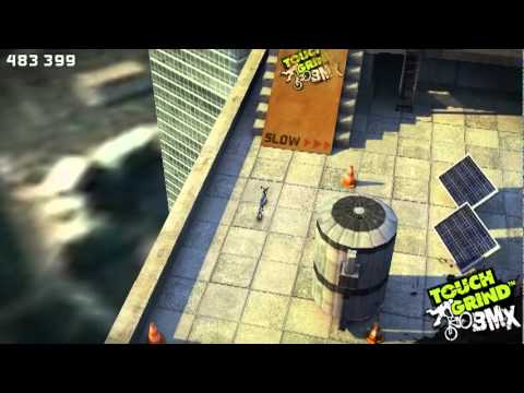 gold on skyline - Touchgrind BMX