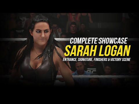 WWE 2K19 Sarah Logan: Signatures, Finishers, Victory Scene & More #WWE2K19