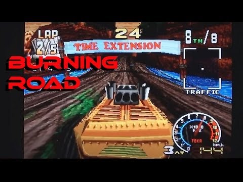 burning road sony playstation rom