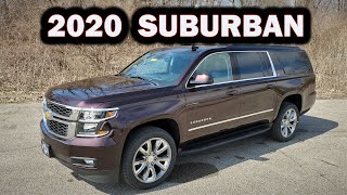 2020 Chevy Suburban LT 4x4 Luxury Package- FULL REVIEW | Options | Pricing ~ Black Cherry Metallic