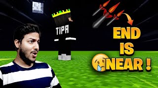 MINECRAFT BUT THE WORLD IS GOING TO END #minecraft