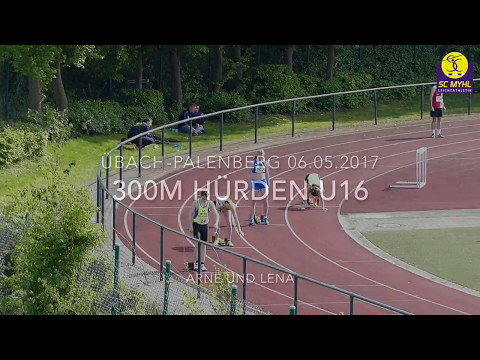 2017 05 06 Uebach Palenberg 300m Huerden U16