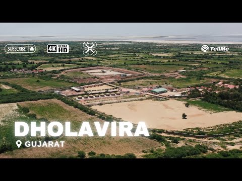 Dholavira Archaeological Site: A Breathtaking Aerial View in 4K UHD