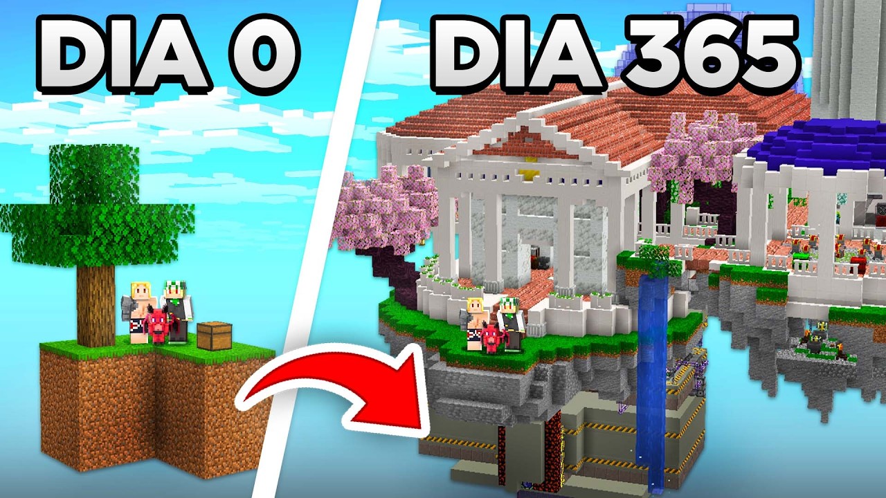 Minecraft Skyblock Pandora - O FILME