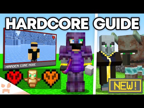 ULTIMATE MINECRAFT HARDCORE GUIDE - Best Farms, Survival Hacks, Secret Modes, & More!