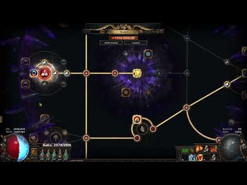 Path of Exile 3.19 - Righteous Fire  INQ Gear Choice Progression