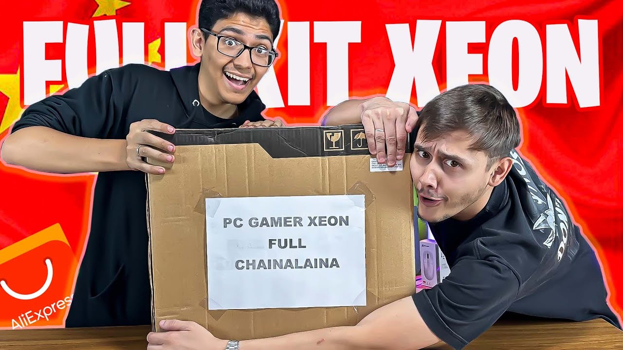 Testamos um PC GAMER FULL KIT XEON Baratinho I Será que deu Bom?