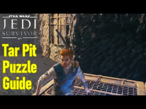 Star Wars Jedi Survivor tar pit puzzle guide / walkthrough