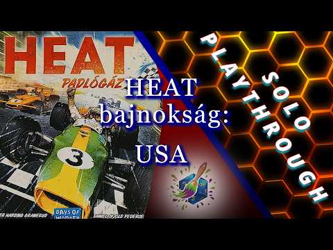 HEAT Padlógáz; Egyszemélyes bajnokság 1961 USA (2. futam) - Painting and Game