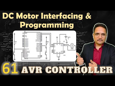 DC Motor Interfacing and Programming ATmega32 AVRMicrocontroller AVRInterfacing