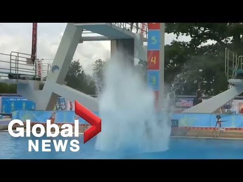 World Dive-Bomb championship makes big splash