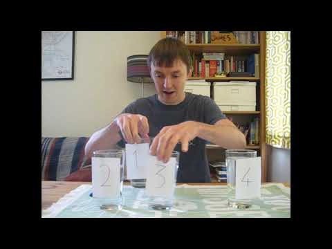 Call Change theory in Bell Ringing (on Pint Glasses)