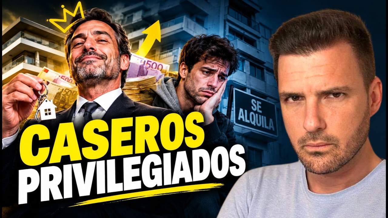💣 Si no existiera el alquiler los CASEROS seguirían siendo el DOBLE de RICOS que los inquilinos 😱🇪🇸