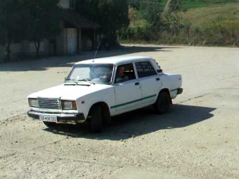Lada 2107 burnouts