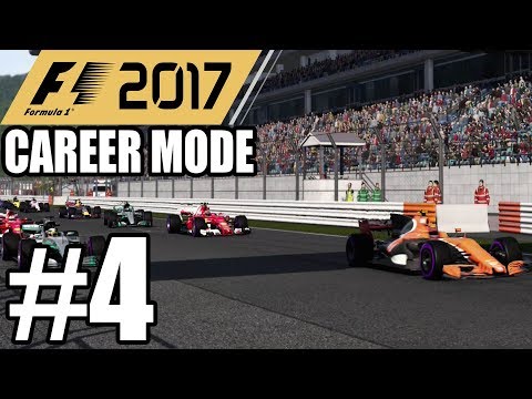 F1 2017 Career Gameplay Walkthrough Part 4 - First Pole Position -  Russia   [ PS4 Pro ]