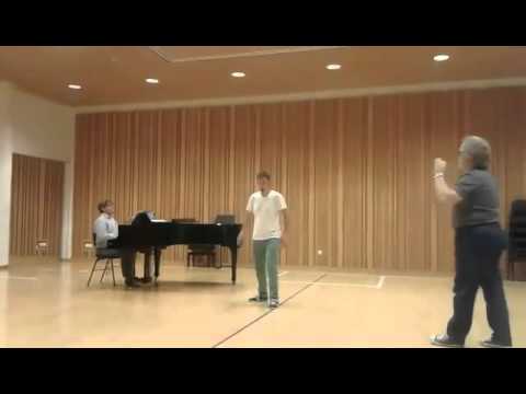 Emmanuel Faraldo en masterclass de Gregory Kunde