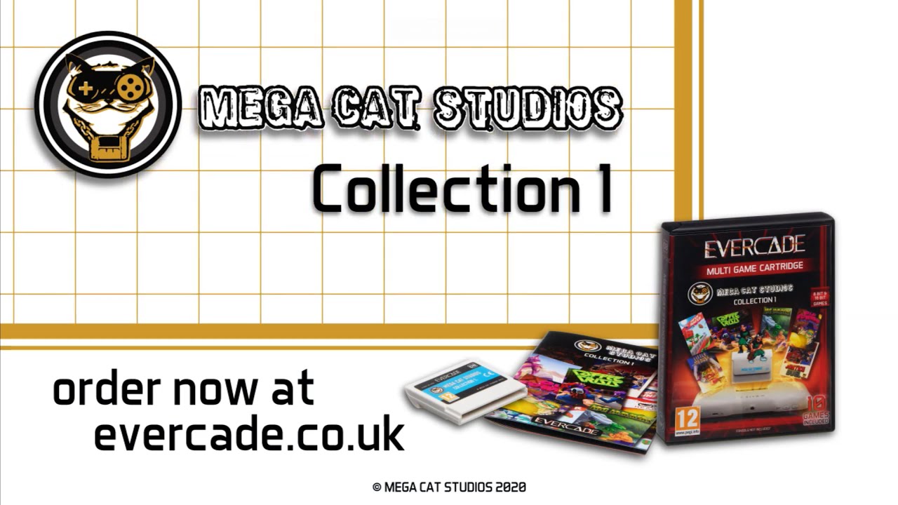 Blaze Evercade Mega Cat Studio Collection 1 (10 jeux) Blaze Evercade Mega Cat Studio Collection 1 (10 jeux)