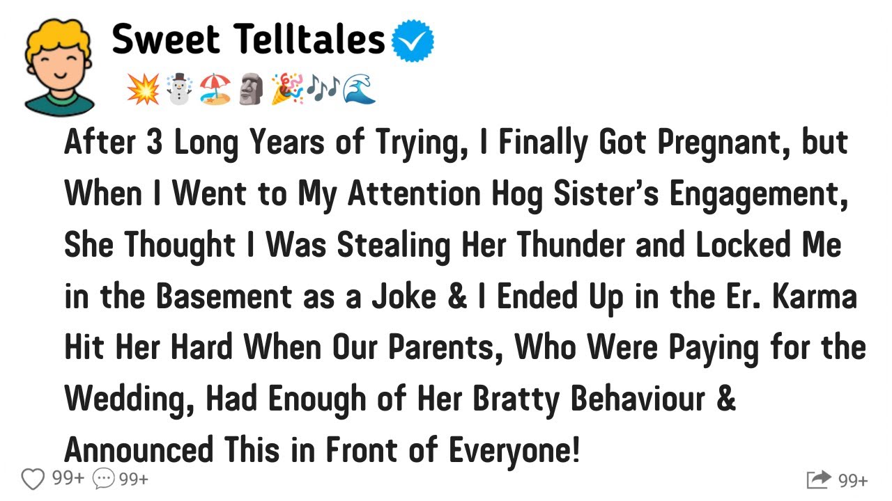 After 3 Long Years of Trying, I Finally Got Pregnant, but When I Went to My Attention Hog Sister’s..