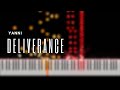 Deliverance - YANNI (piano cover)