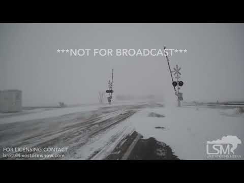 12-27-2018 Fargo, ND - Afternoon Blizzard and Interstate Travel