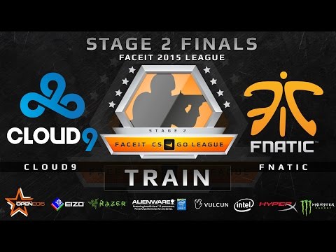 Cloud9 vs Fnatic - SEMIFINAL - Map 2 - Train (FACEIT Stage 2 Finals)