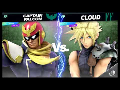 Super Smash Bros Ultimate Amiibo Fights – Captain Falcon vs the World #62 Captain vs Cloud