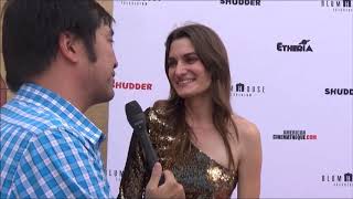 Etheria Film Night 2019: Andrea Martina Red Carpet Interview video