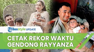 Imbas Sibuk Kerja, Raffi Ahmad Cetak Rekor Waktu Gendong Rayyanza di Momen Lebaran, Berapa Lama?