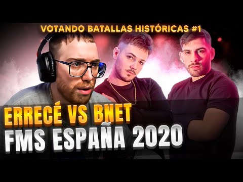BNET'S MOST HISTORIC BATTLE? | ERRECÉ VS BNET FMS ESP J1 2020 | VOTING FOR HISTORIC BATTLES #1