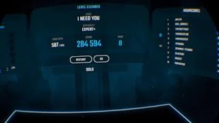 Beat Saber　i need you ex+