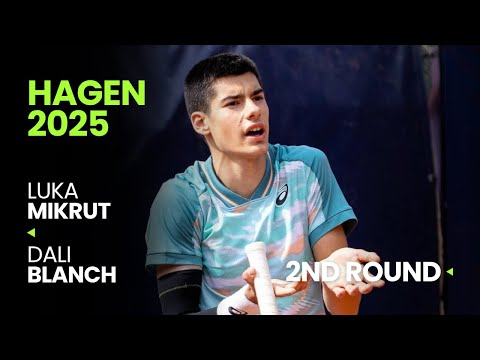 Luka Mikrut vs Dali Blanch | Hagen 2025 Qualification | ATP Highlights