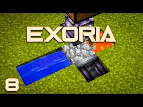 Exoria EP8 Automated Cobblestone Generator + Combustion Automation