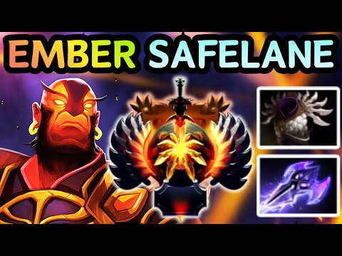 🔥 EMBER SPIRIT CARRY DAMAGE WITH DISCIPLINE | DOTA 2 GAMEPLAY 🔥