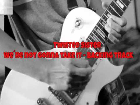 Twisted Sister - Were Not Gonna Take It (Eb con voz) Backing Track