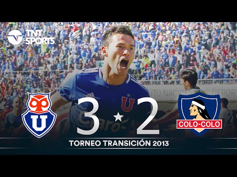 UNIVERSIDAD DE CHILE 3 - 2 COLO COLO | Torneo Transición 2013 - Partido Completo
