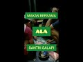 CARA MAKAN NYA PARA SANTRI SALAFI