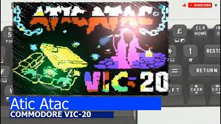 Commodore VIC-20 -=Atic Atac=-