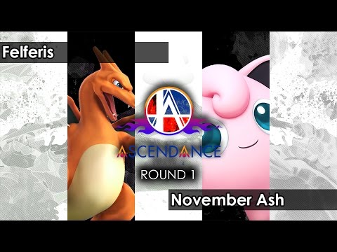 Smash 4: Felferis (Charizard) V November Ash (Jiggylpuff/Villager) - Ascendance 28 Tournament SSB4