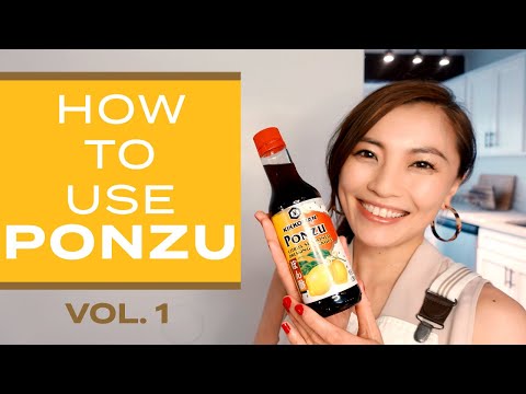 How to Use PONZU | Easy Ponzu sauce recipes vol. 1 - Full course ponzu meal! 英語で料理