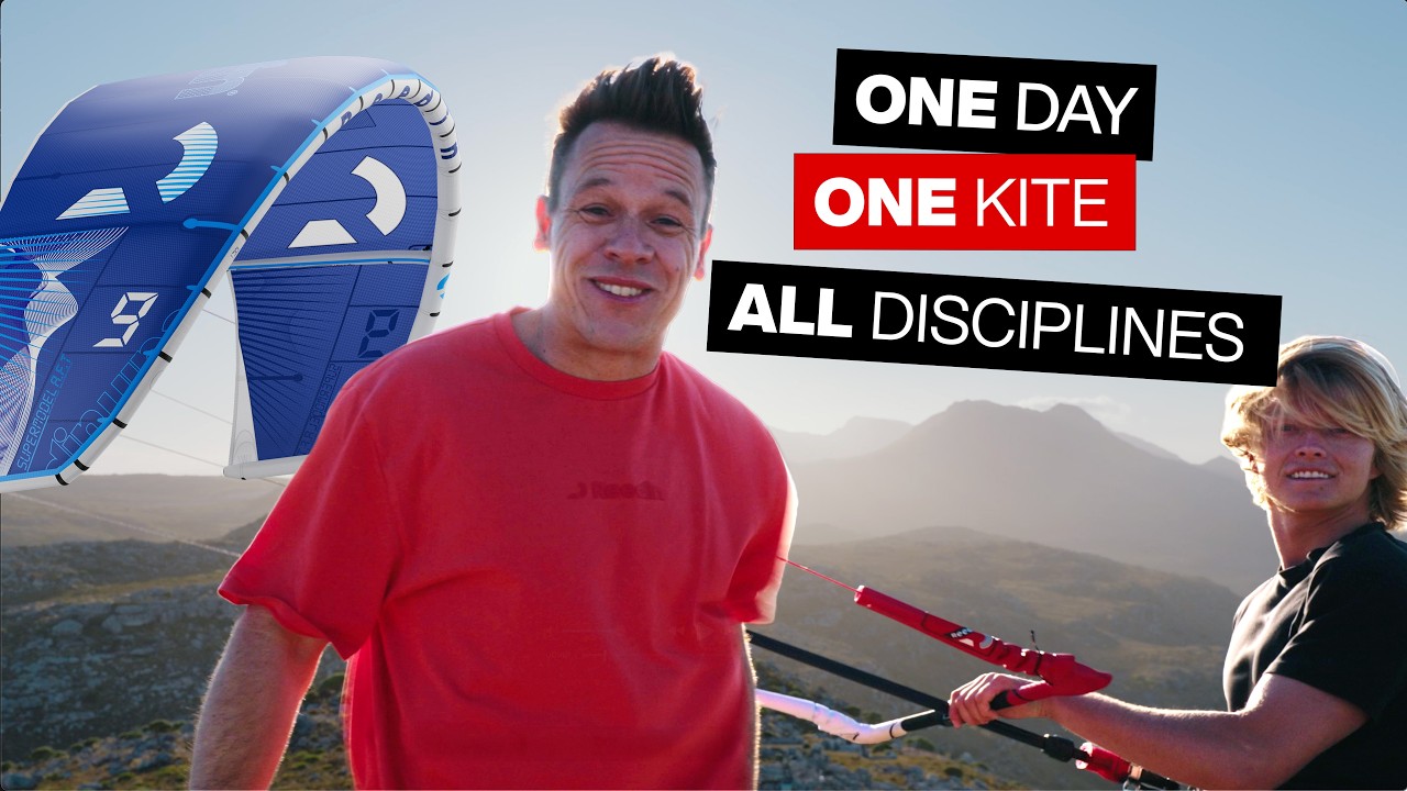 One day, one kite, all disciplines. Can we do it? Kevin Langeree and Parker Sage on SUPERMODEL A.F.T